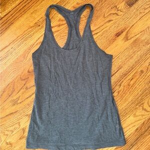 Grey lululemon tank